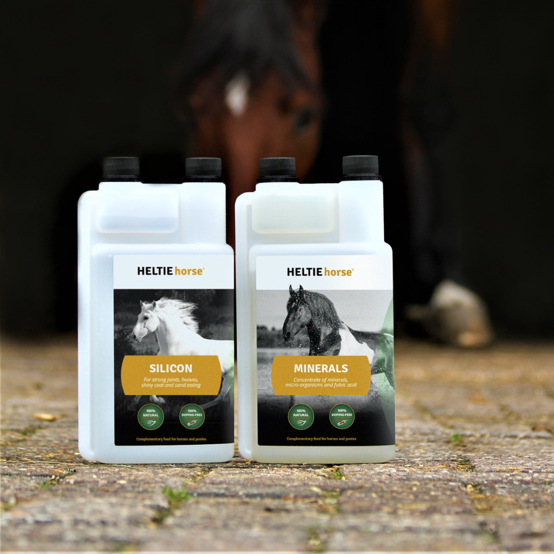 HELTIE horse® product family, sample bottles